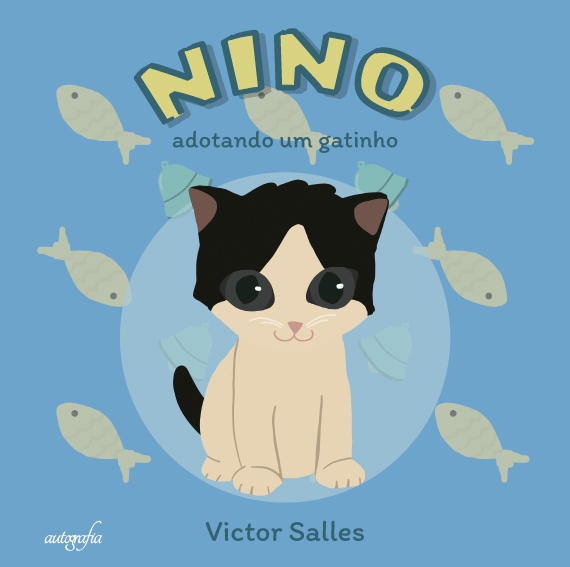 Nino, adotando um gatinho