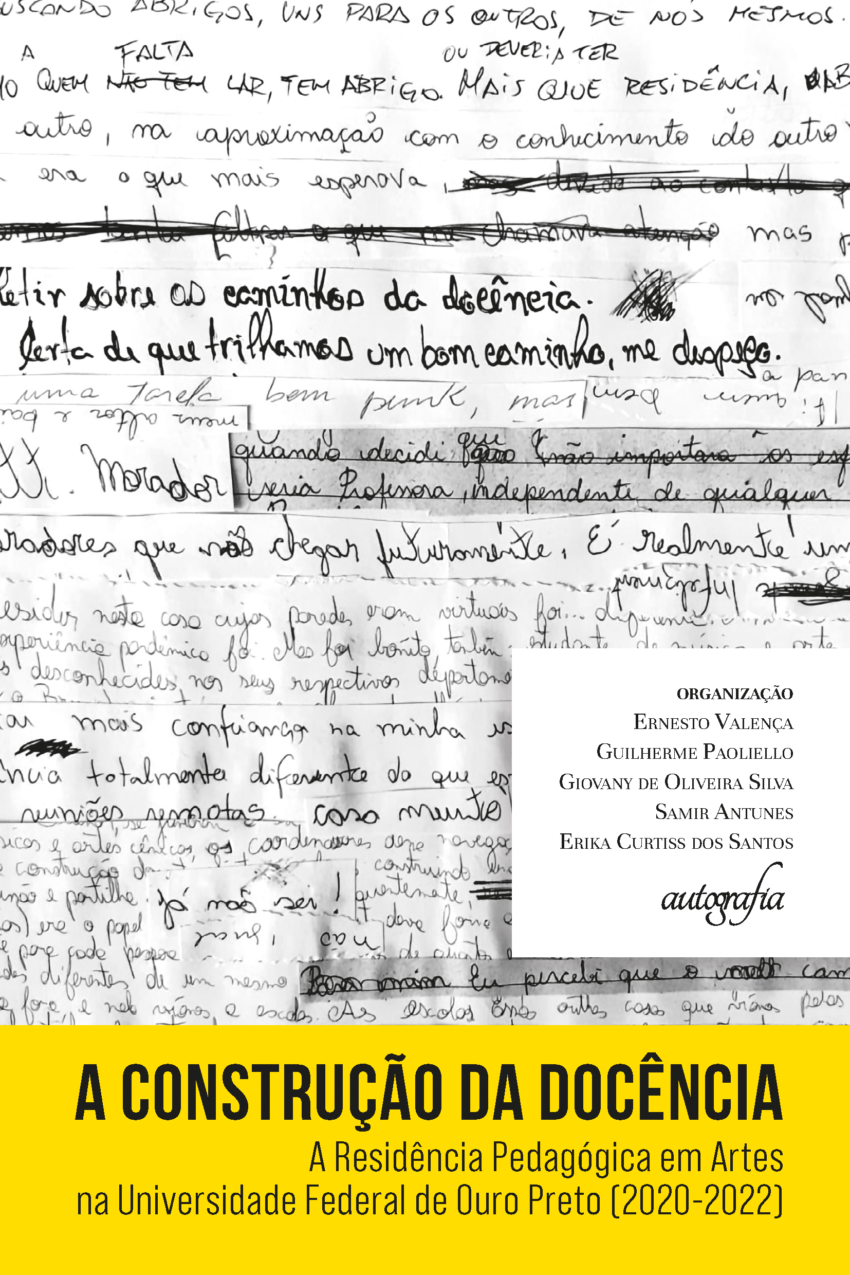 A construção da docência: a residência pedagógica em artes na Universidade Federal de Ouro Preto (2020-2022)