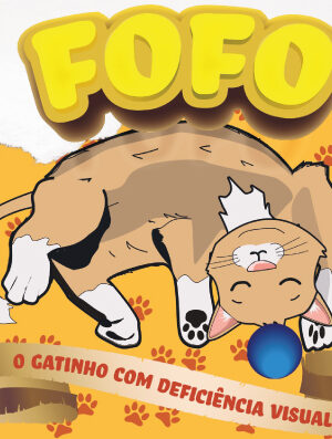 Fofo: o gatinho com deficiência visual