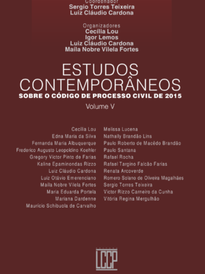 Estudos Contemporâneos – Sobre o Código de Processo Civil 2015 – Volume V