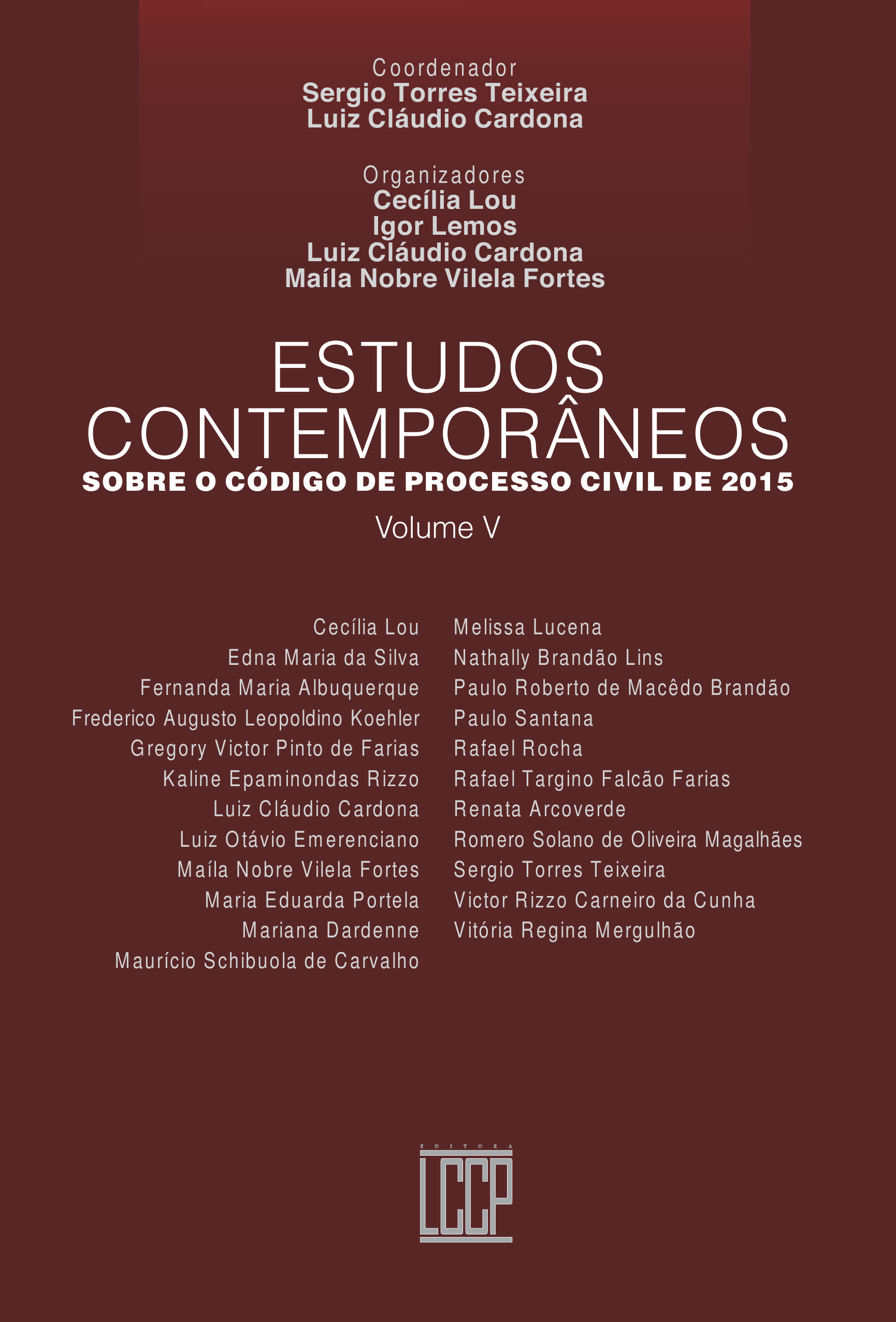 Estudos Contemporâneos - Sobre o Código de Processo Civil 2015 - Volume V